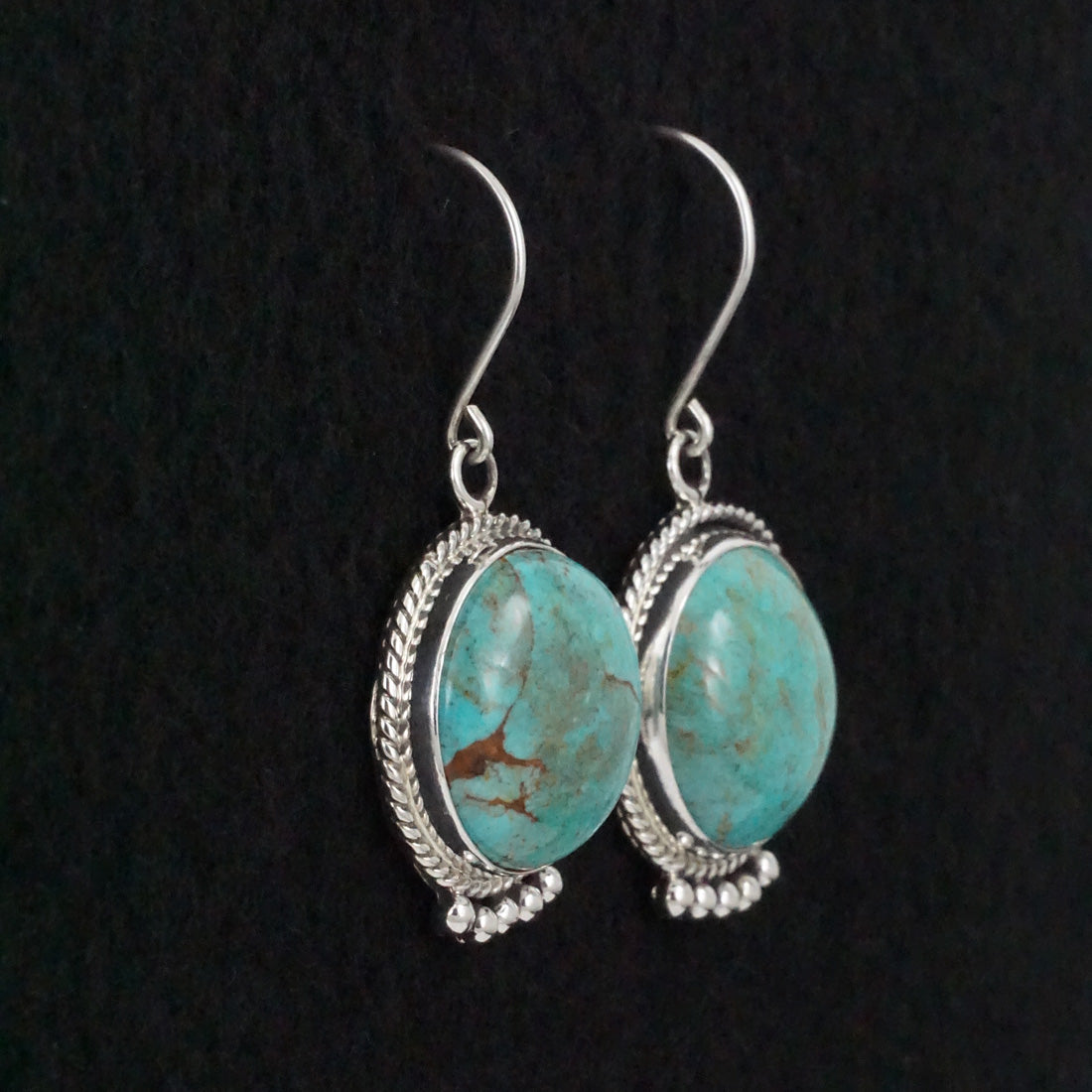 Rena Begay Turquoise & Sterling Silver Earrings