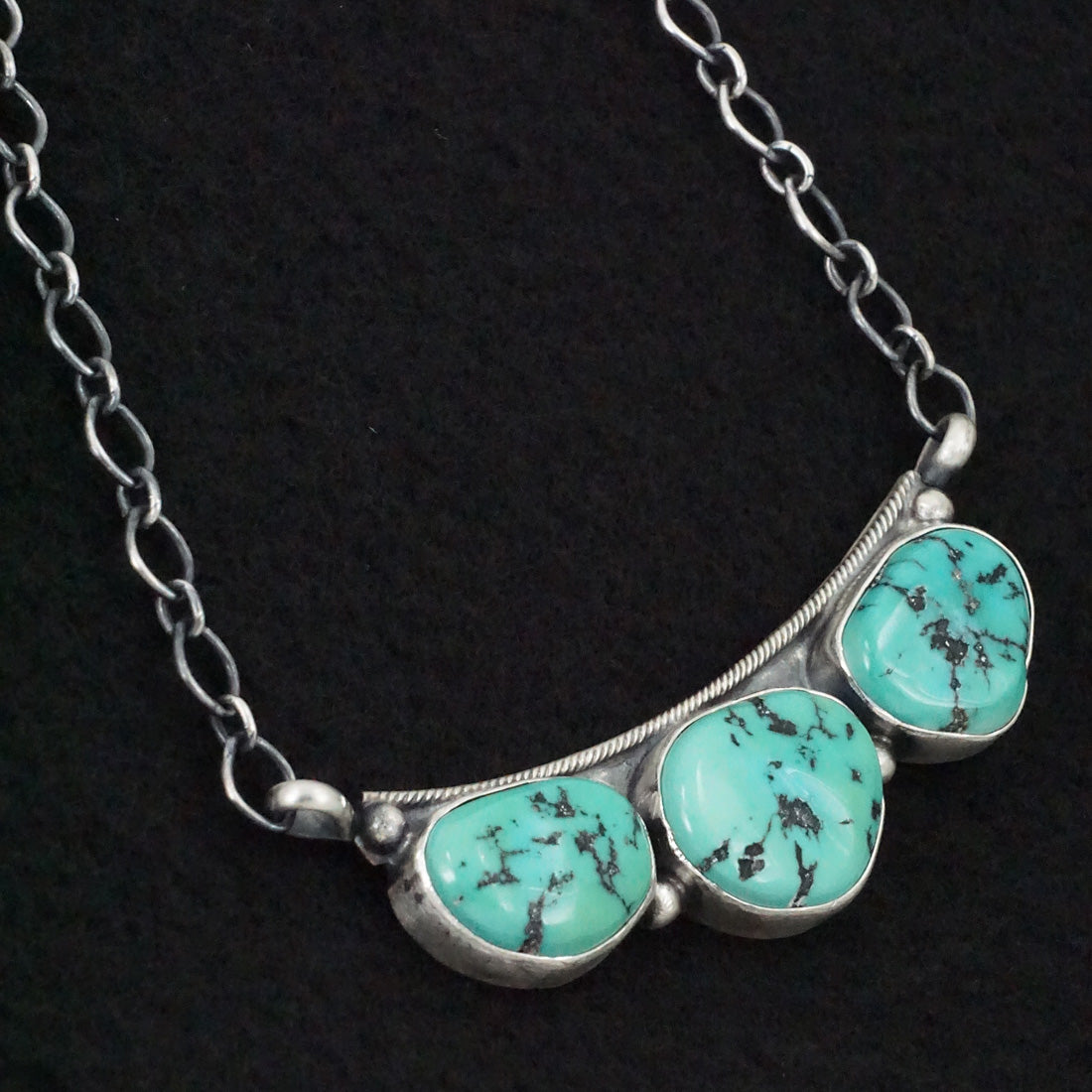 Darrin Livingston Turquoise & Sterling Silver Necklace