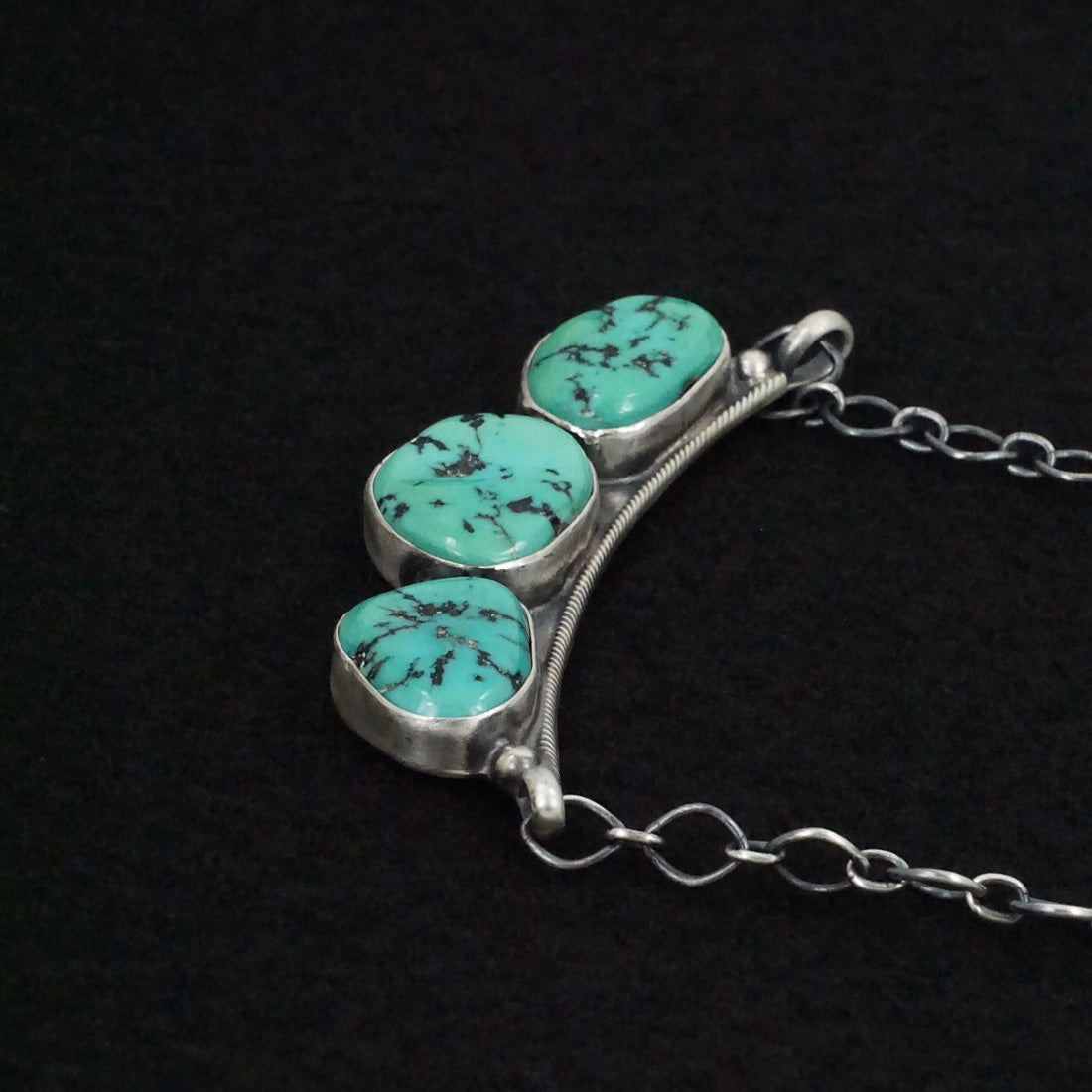 Darrin Livingston Turquoise & Sterling Silver Necklace