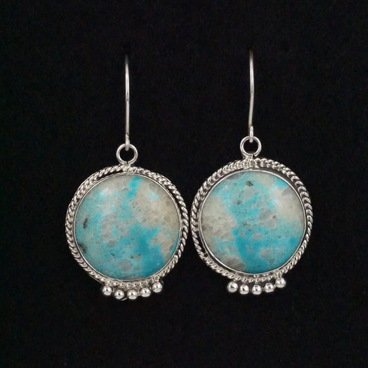 Rena Begay Turquoise & Sterling Silver Earrings