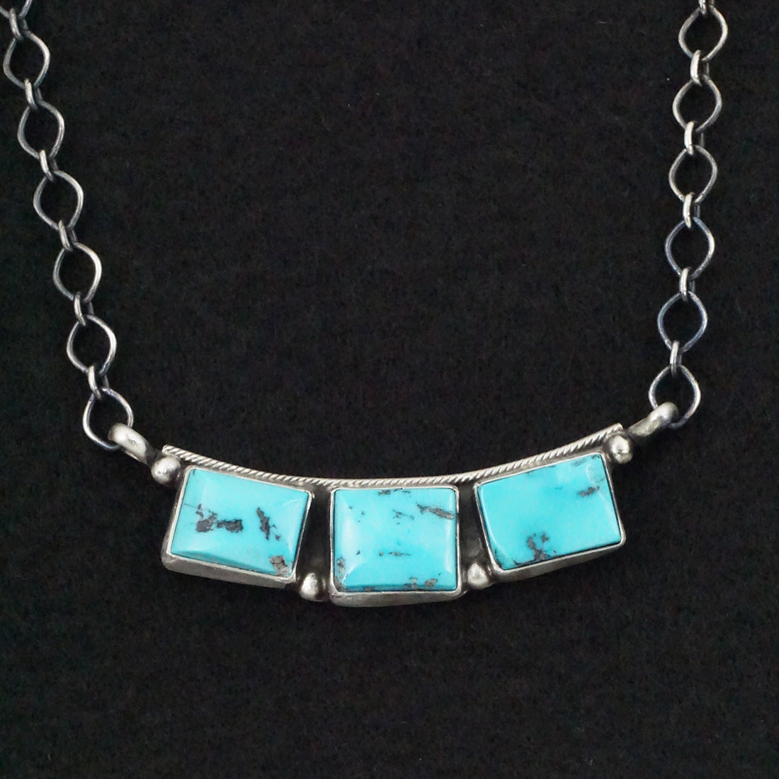 Darrin Livingston Turquoise & Sterling Silver Necklace