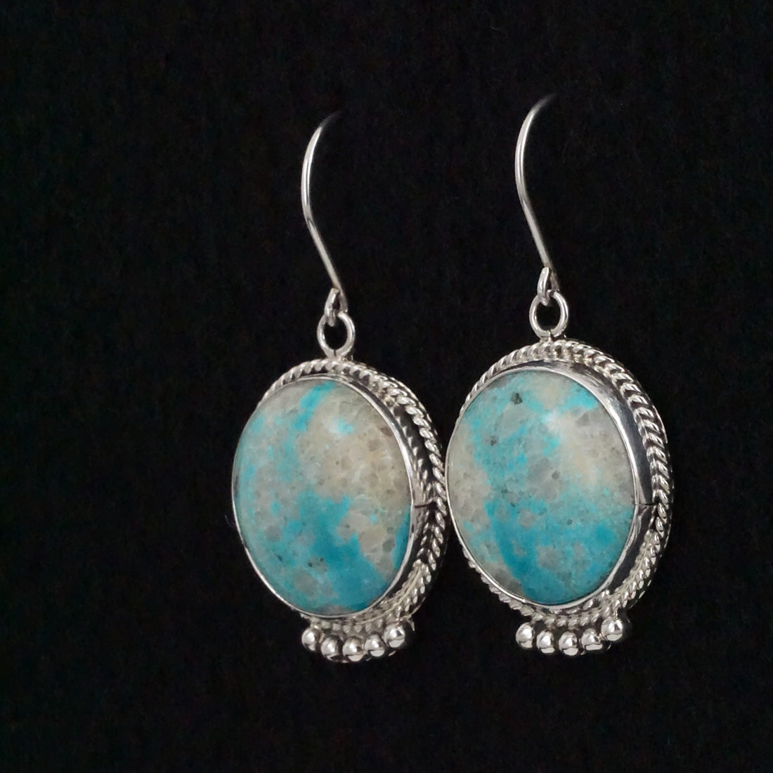 Rena Begay Turquoise & Sterling Silver Earrings