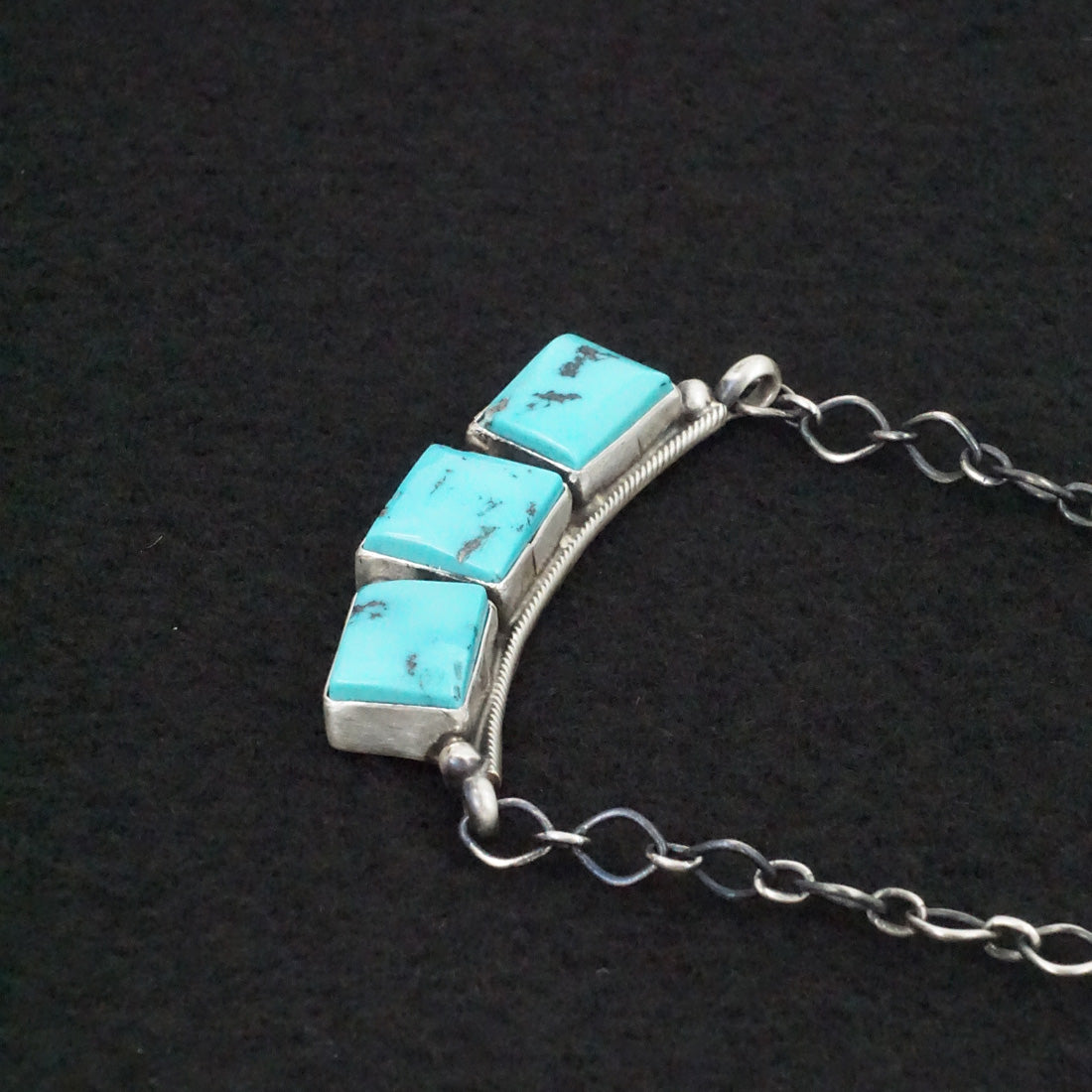 Darrin Livingston Turquoise & Sterling Silver Necklace