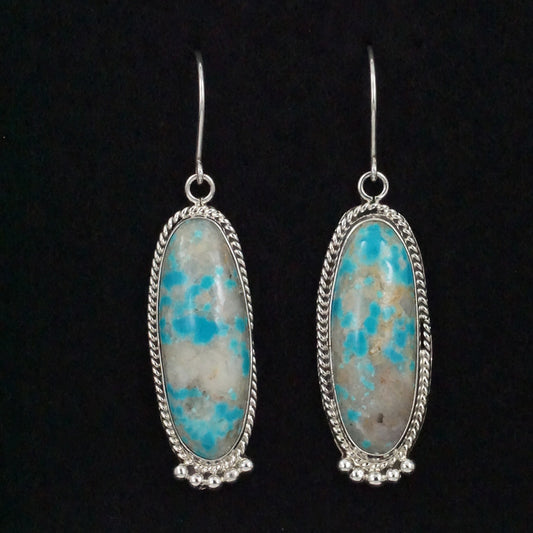 Rena Begay Turquoise & Sterling Silver Earrings