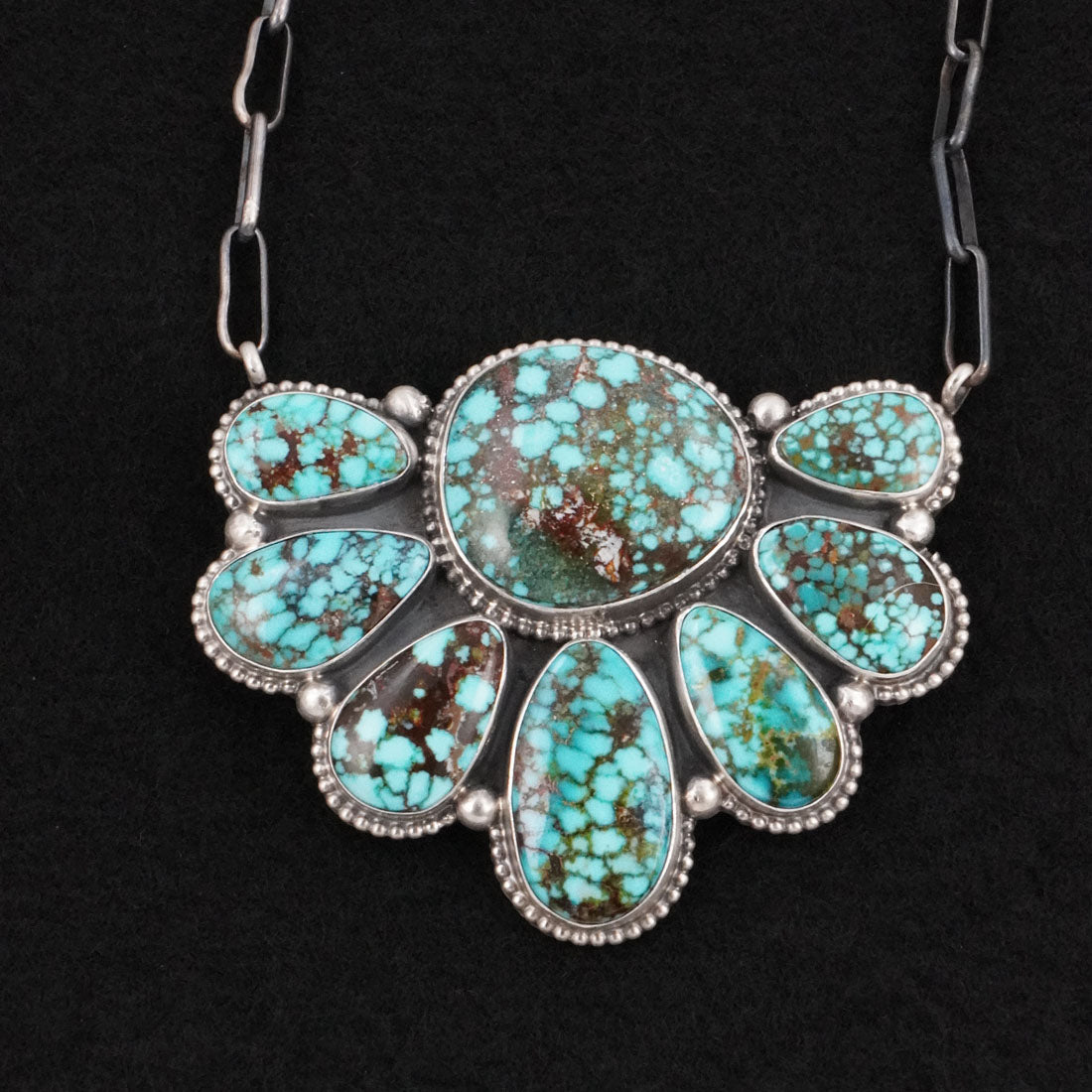 Darrin Livingston Turquoise & Sterling Silver Necklace
