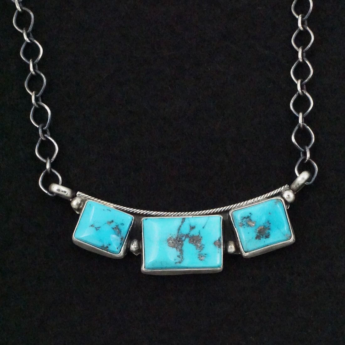 Darrin Livingston Turquoise & Sterling Silver Necklace