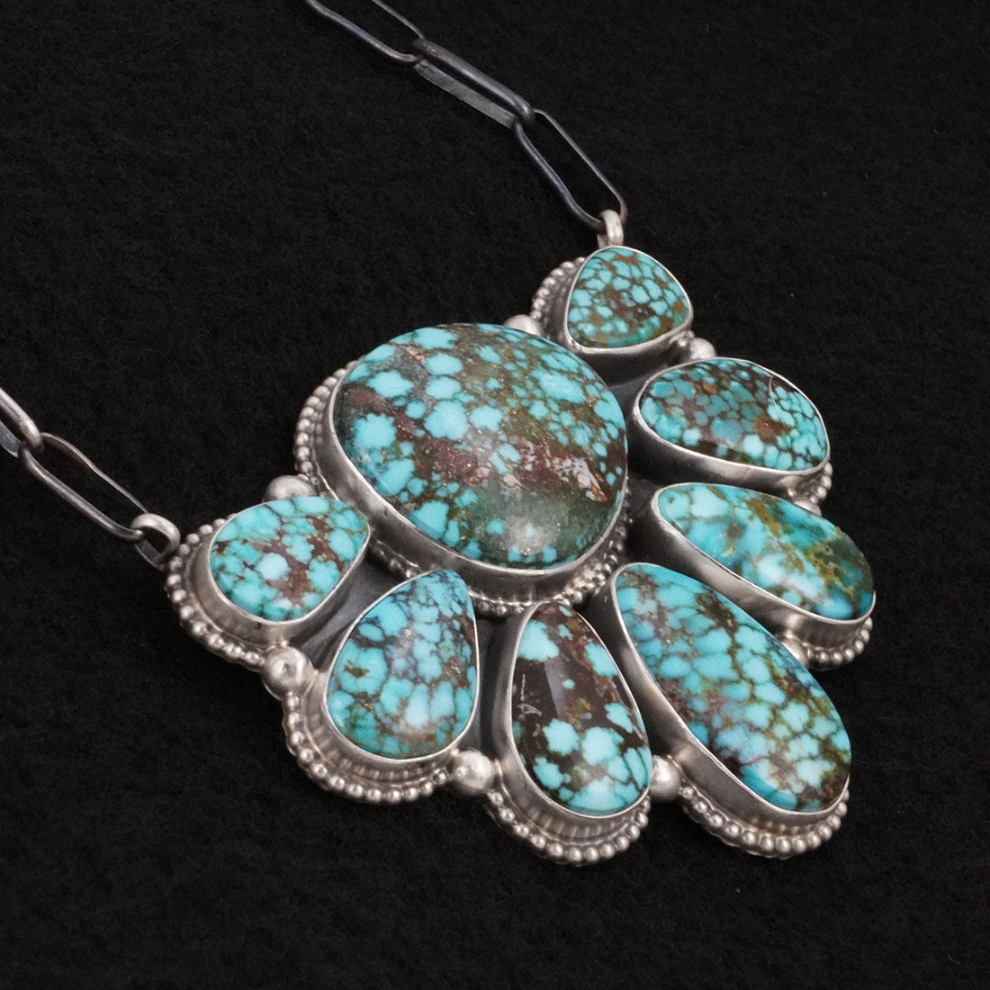 Darrin Livingston Turquoise & Sterling Silver Necklace