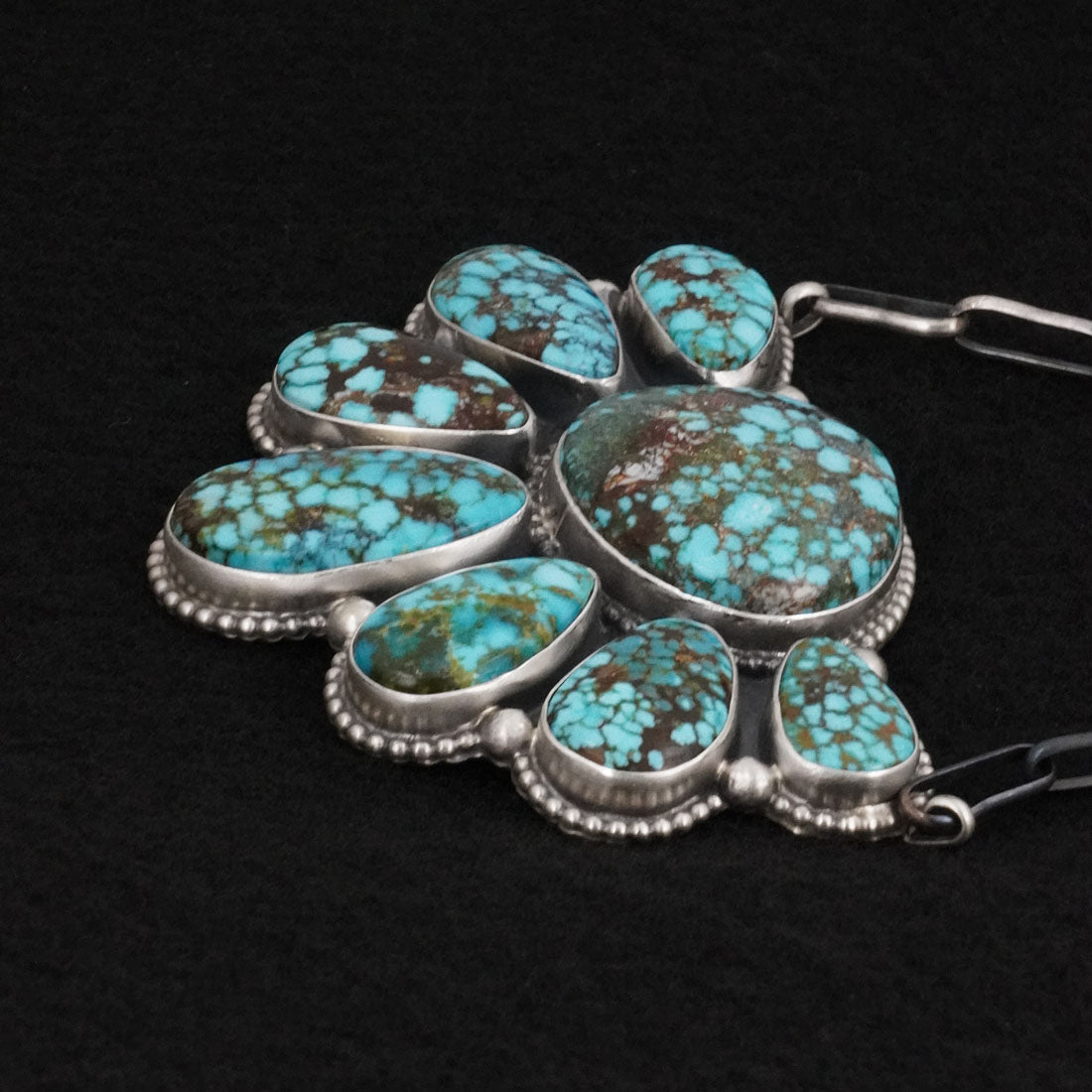 Darrin Livingston Turquoise & Sterling Silver Necklace