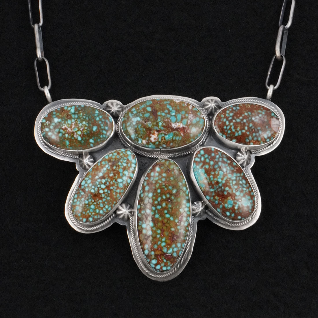 Darrin Livingston Turquoise & Sterling Silver Necklace