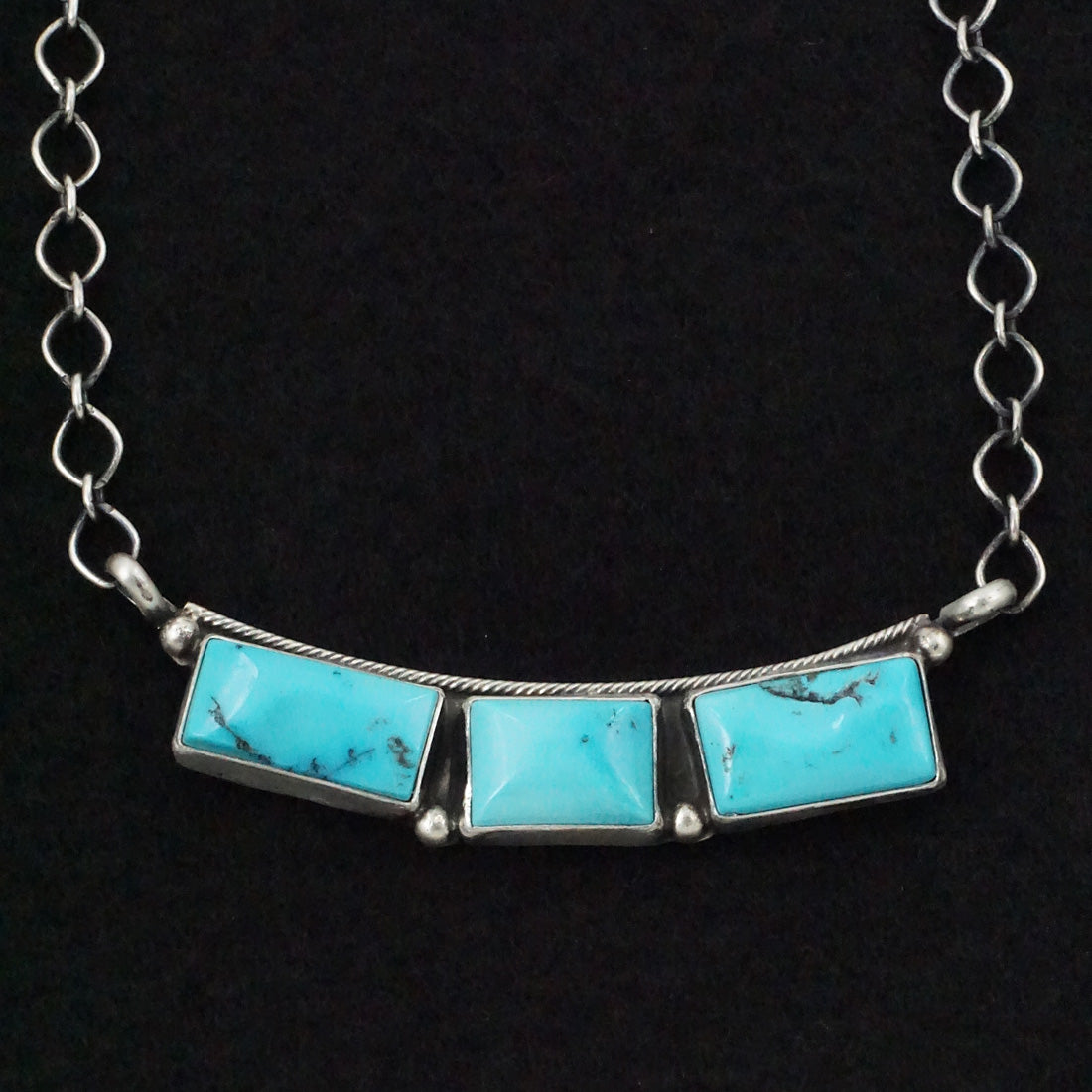 Darrin Livingston Turquoise & Sterling Silver Necklace