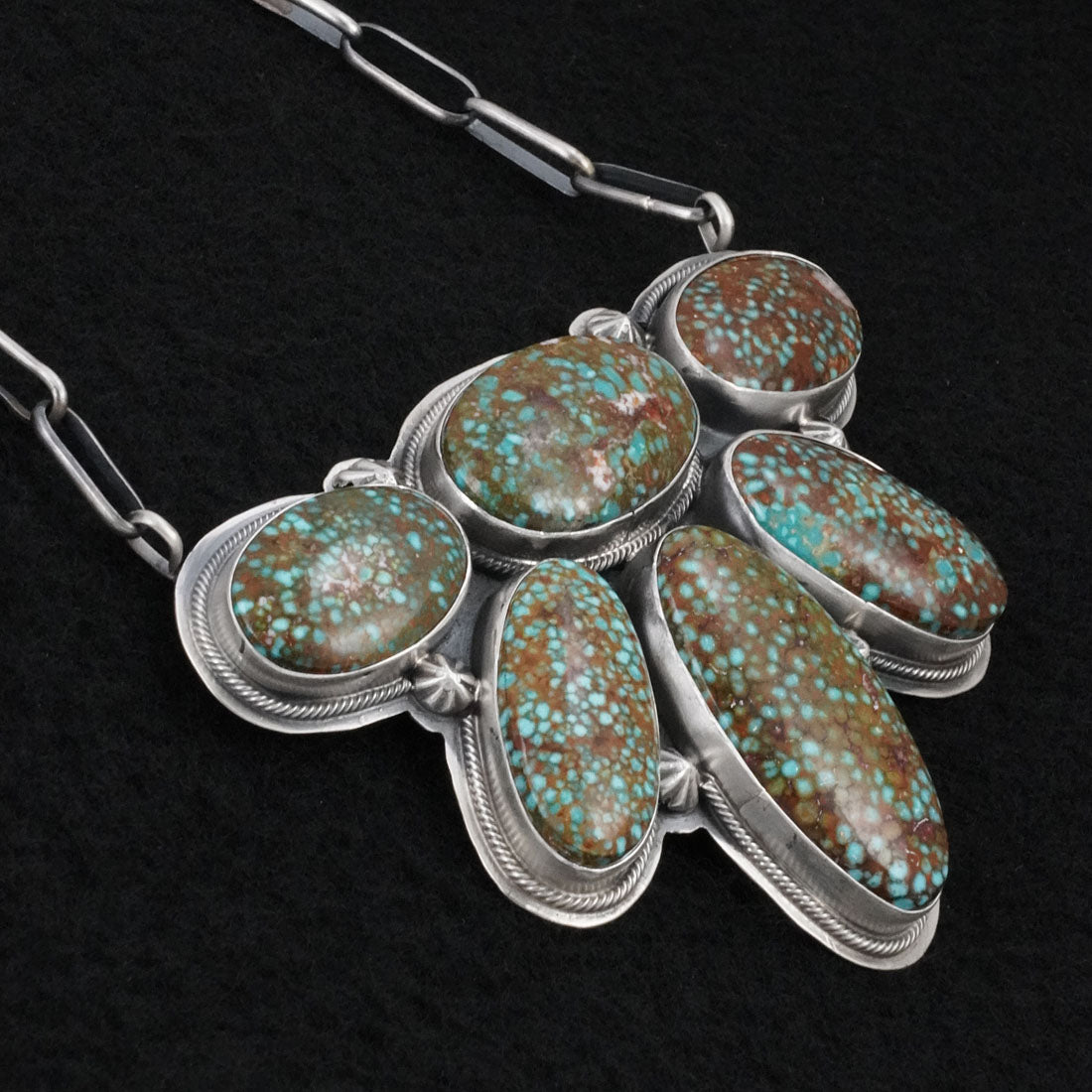 Darrin Livingston Turquoise & Sterling Silver Necklace