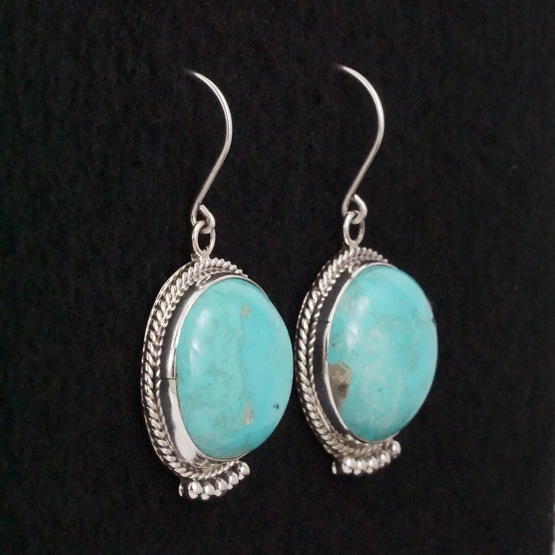 Rena Begay Turquoise & Sterling Silver Earrings