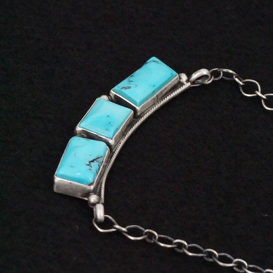 Darrin Livingston Turquoise & Sterling Silver Necklace