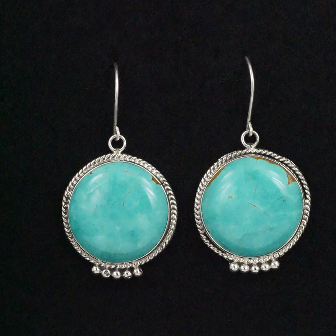 Rena Begay Turquoise & Sterling Silver Earrings