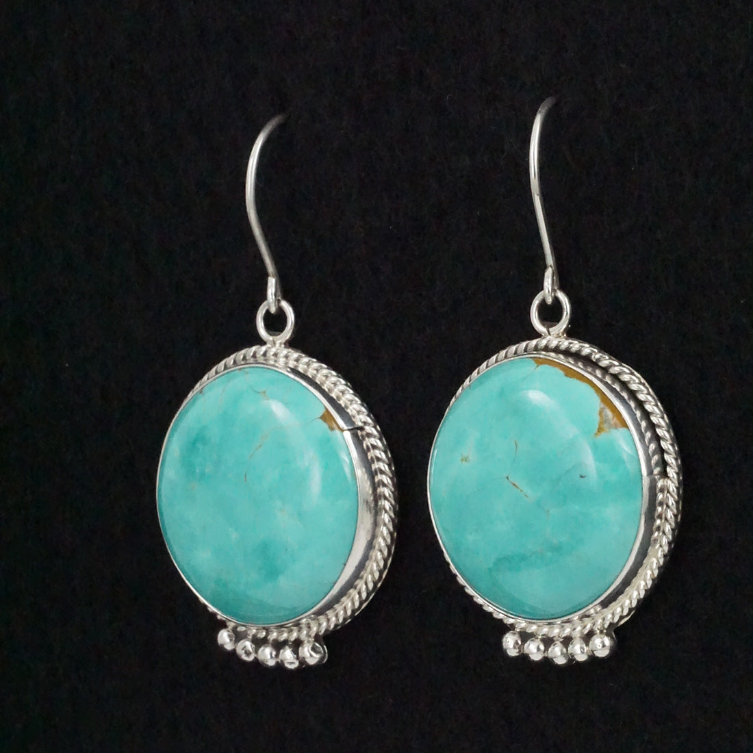 Rena Begay Turquoise & Sterling Silver Earrings