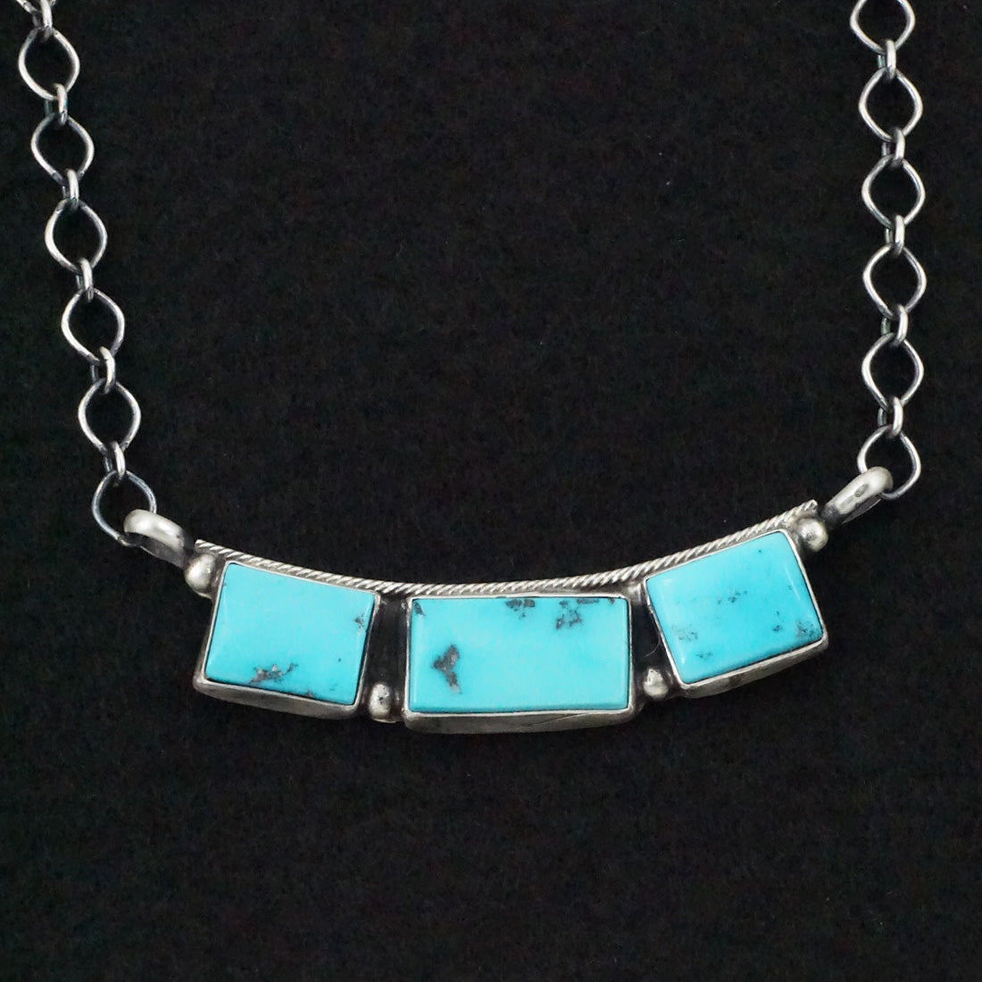 Darrin Livingston Turquoise & Sterling Silver Necklace