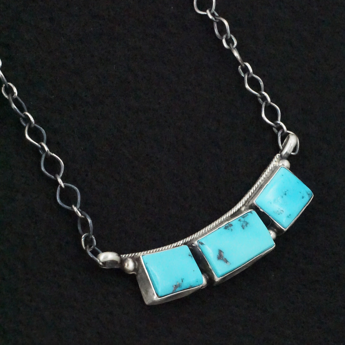 Darrin Livingston Turquoise & Sterling Silver Necklace