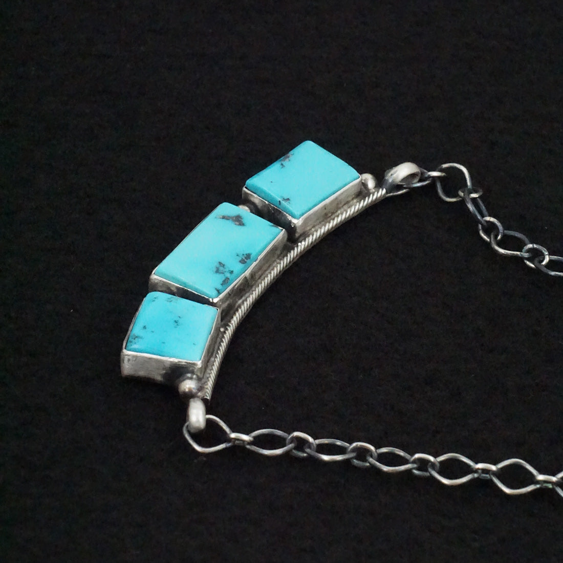 Darrin Livingston Turquoise & Sterling Silver Necklace