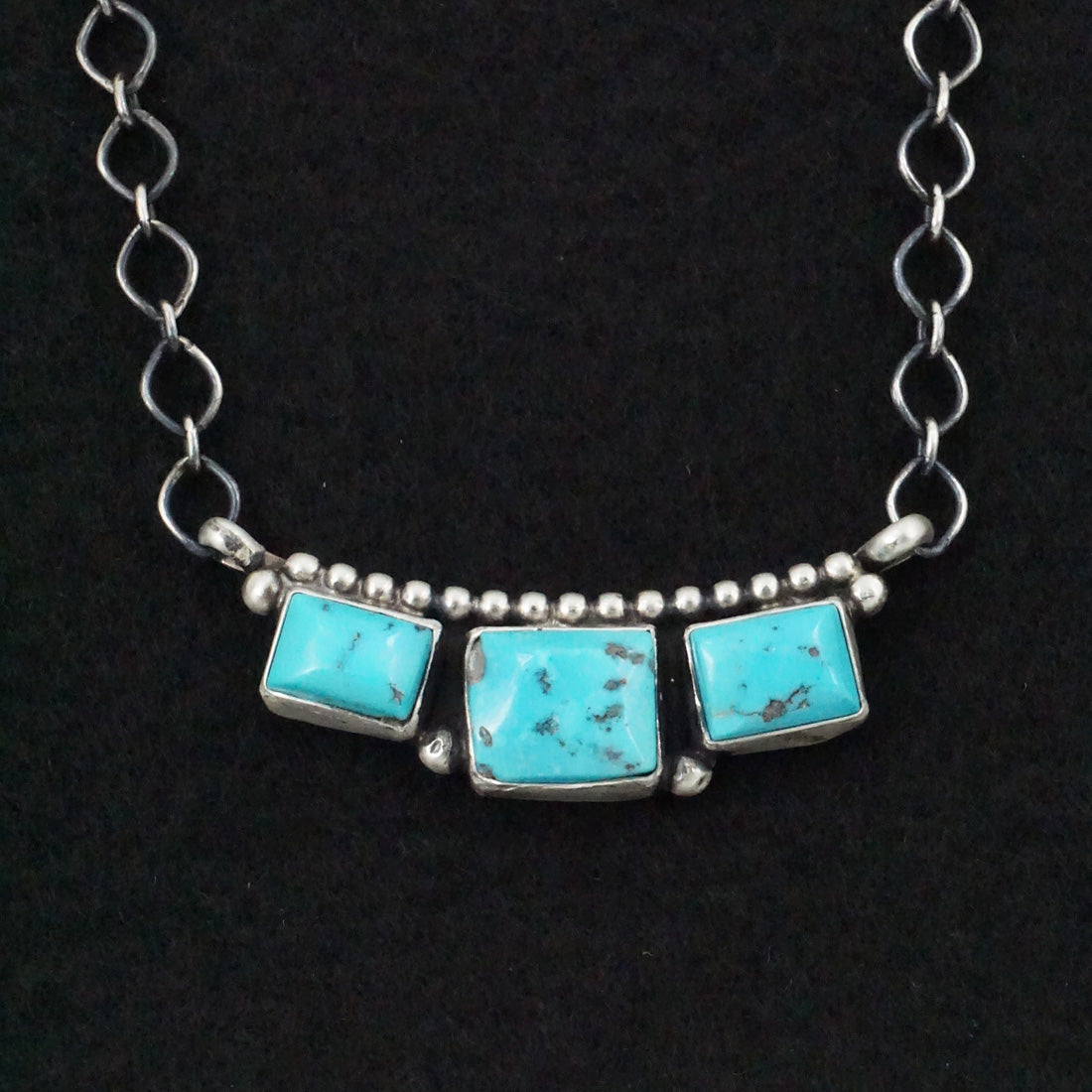 Darrin Livingston Turquoise & Sterling Silver Necklace