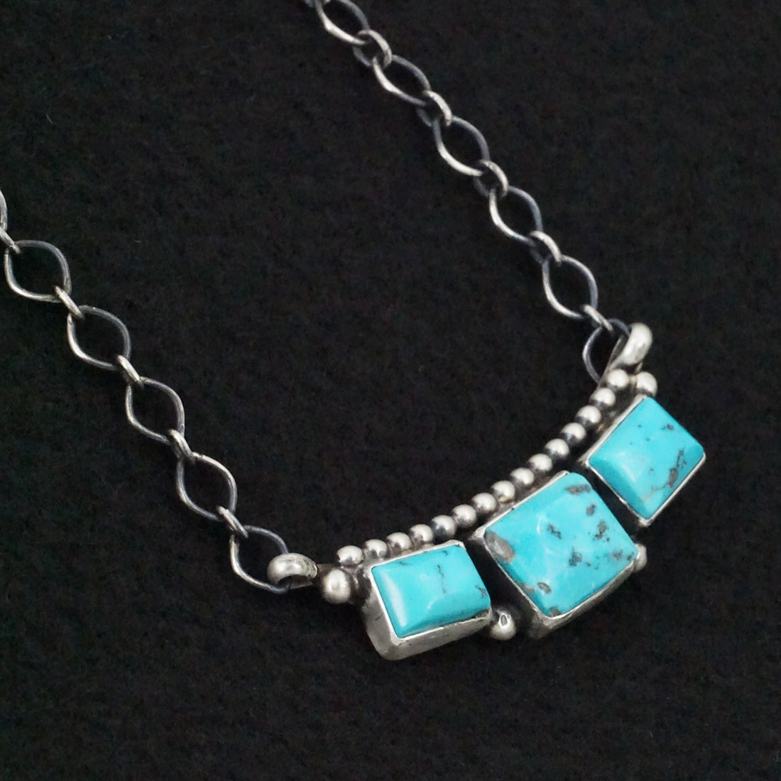 Darrin Livingston Turquoise & Sterling Silver Necklace