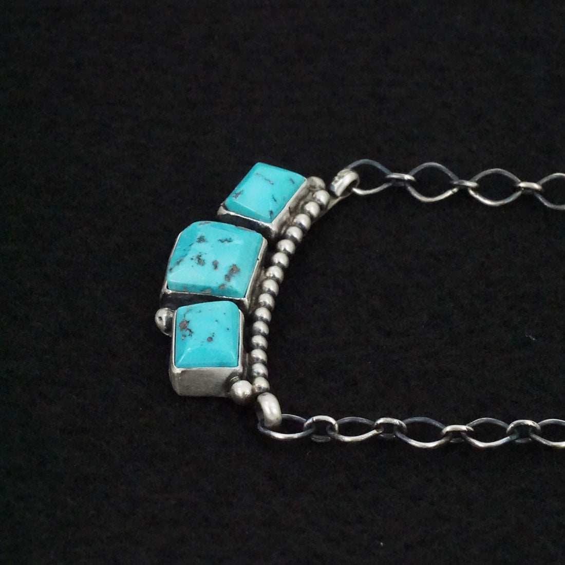 Darrin Livingston Turquoise & Sterling Silver Necklace