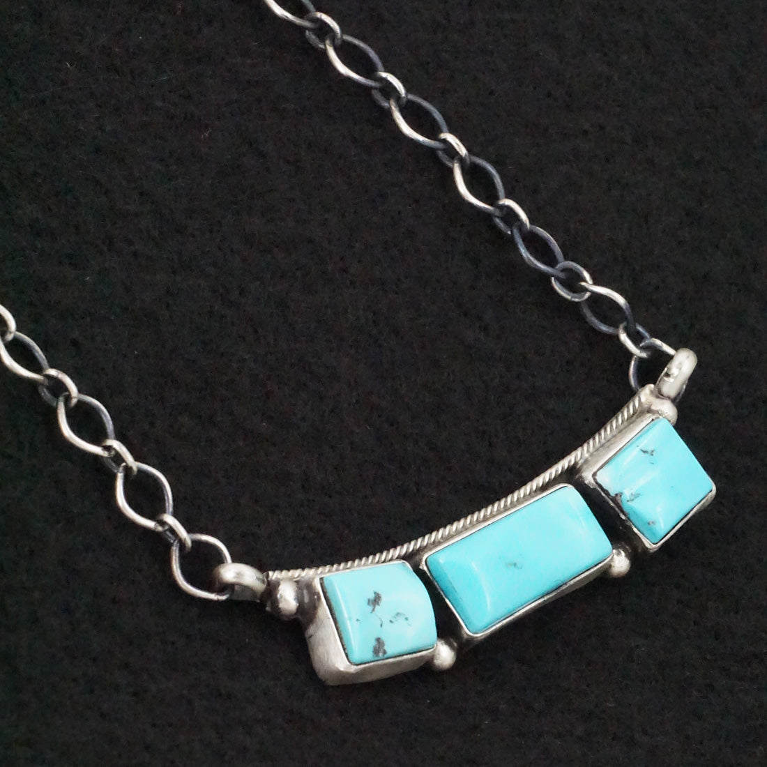 Darrin Livingston Turquoise & Sterling Silver Necklace