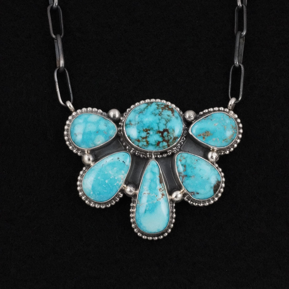 Darrin Livingston Turquoise & Sterling Silver Necklace