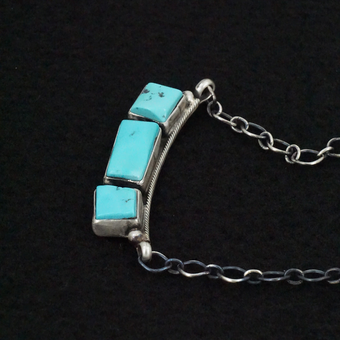 Darrin Livingston Turquoise & Sterling Silver Necklace