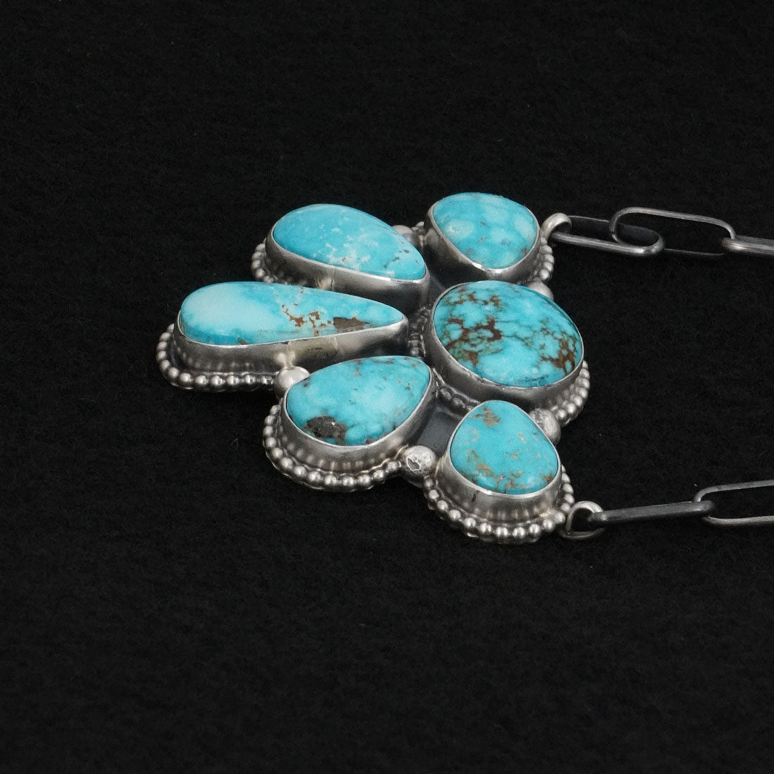 Darrin Livingston Turquoise & Sterling Silver Necklace