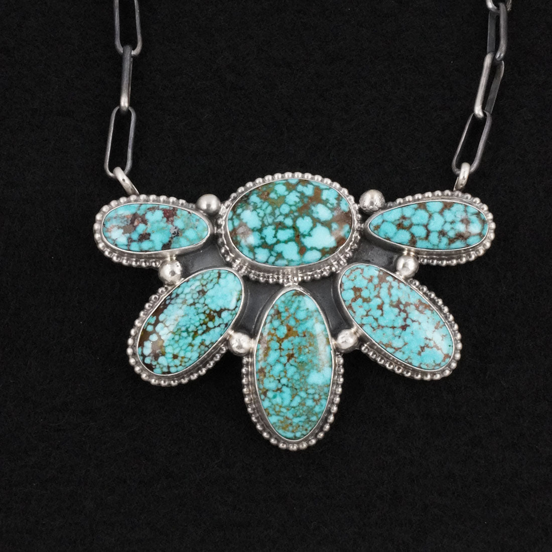 Darrin Livingston Turquoise & Sterling Silver Necklace