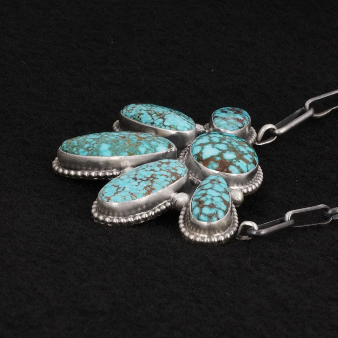Darrin Livingston Turquoise & Sterling Silver Necklace