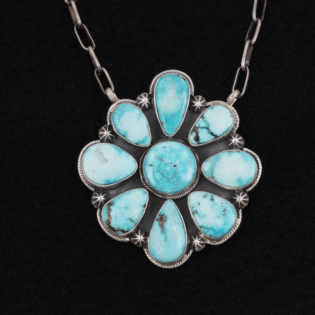 Randy Billy Turquoise & Sterling Silver Necklace