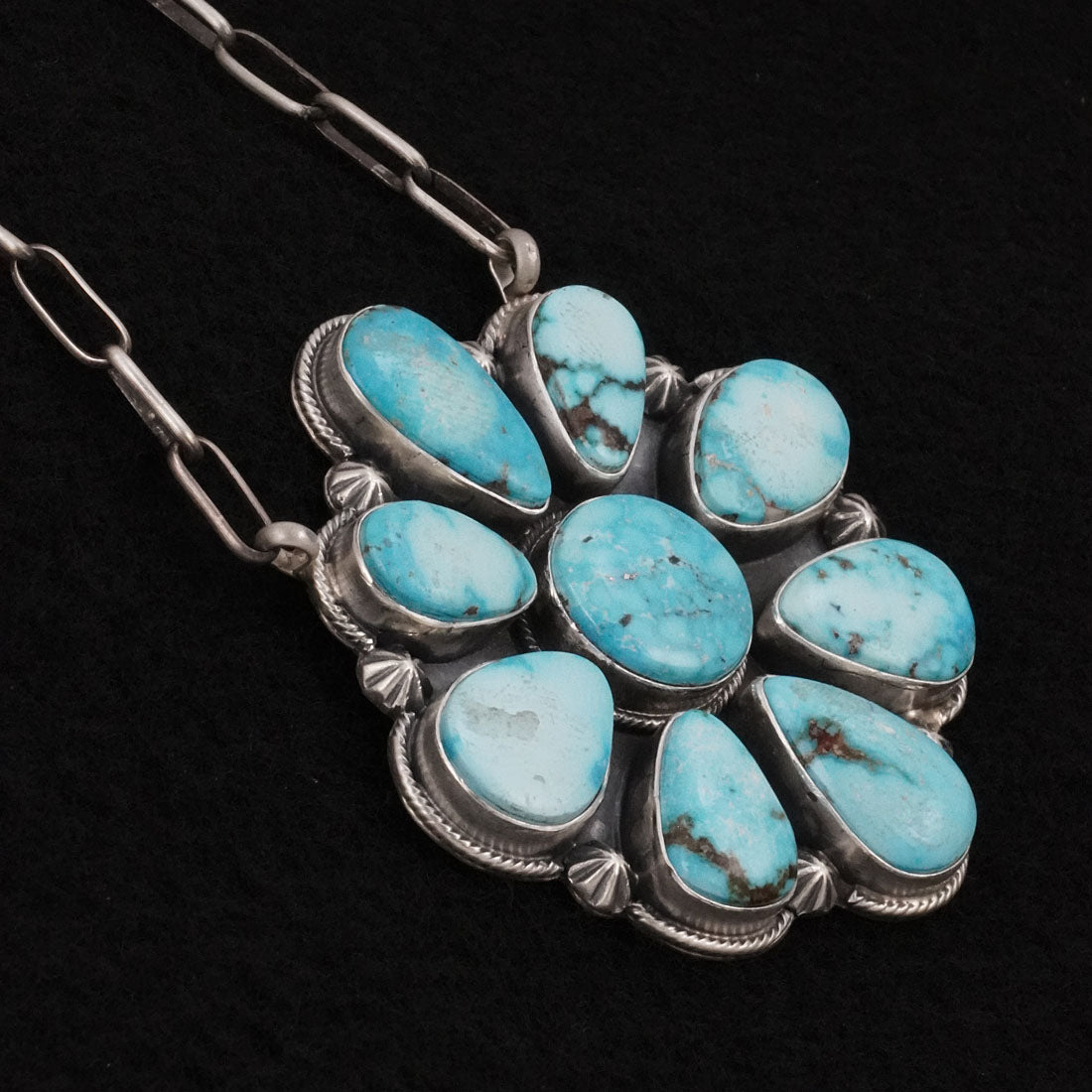 Randy Billy Turquoise & Sterling Silver Necklace