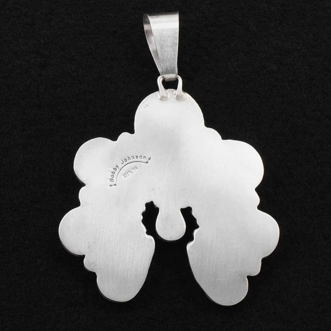 Bobby Johnson Spiny Oyster & Sterling Silver Pendant