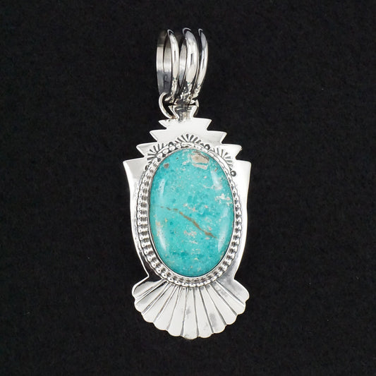 Randy Billy Turquoise & Sterling Silver Pendant