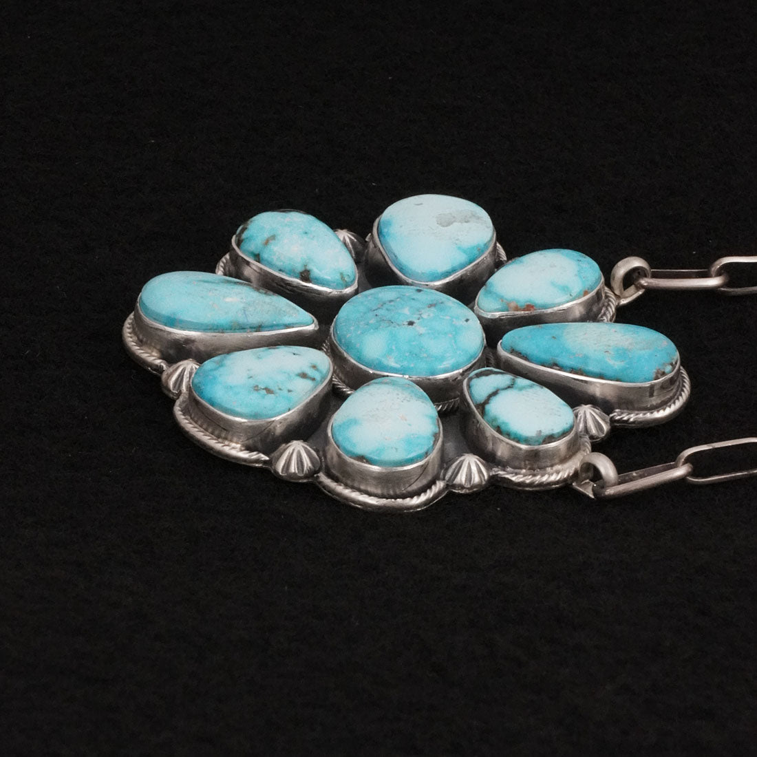 Randy Billy Turquoise & Sterling Silver Necklace