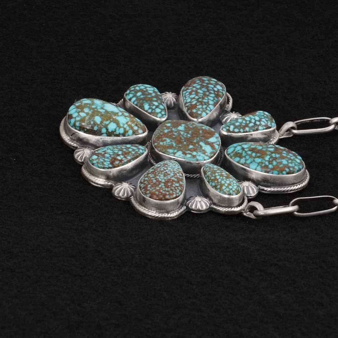 Randy Billy Turquoise & Sterling Silver Necklace