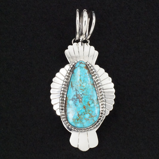 Randy Billy Turquoise & Sterling Silver Pendant