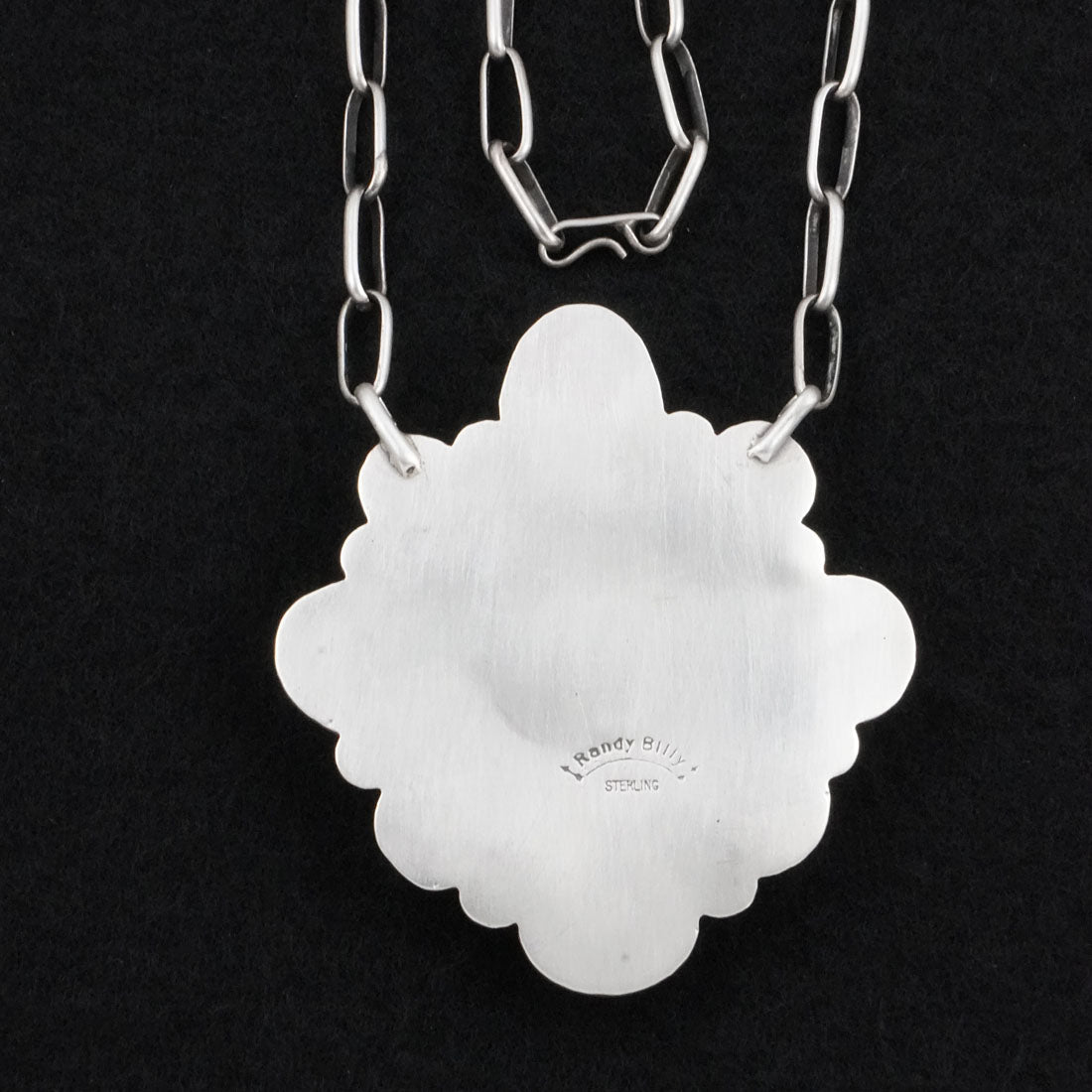 Randy Billy Turquoise & Sterling Silver Necklace
