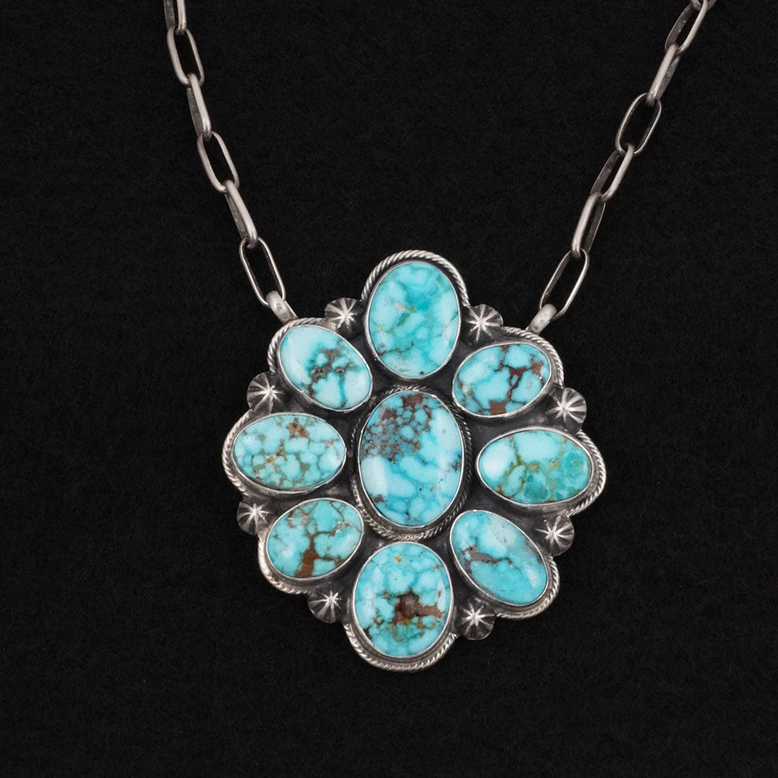 Randy Billy Turquoise & Sterling Silver Necklace