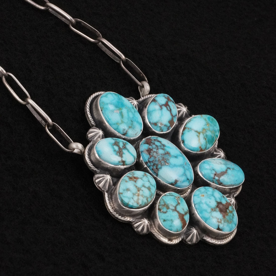 Randy Billy Turquoise & Sterling Silver Necklace