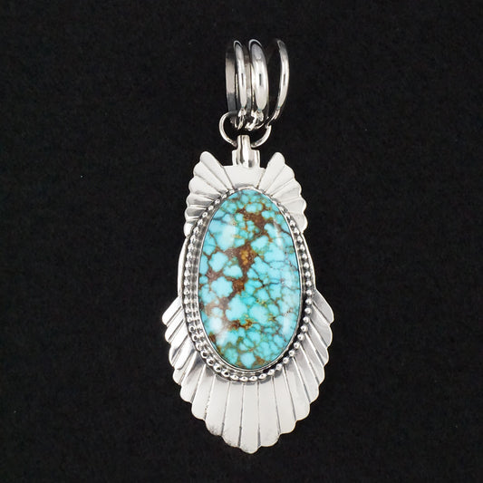 Randy Billy Turquoise & Sterling Silver Pendant