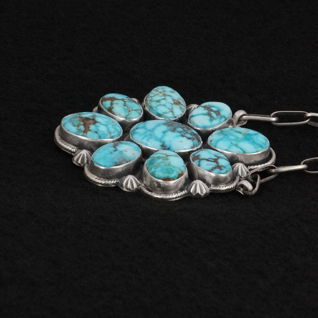 Randy Billy Turquoise & Sterling Silver Necklace
