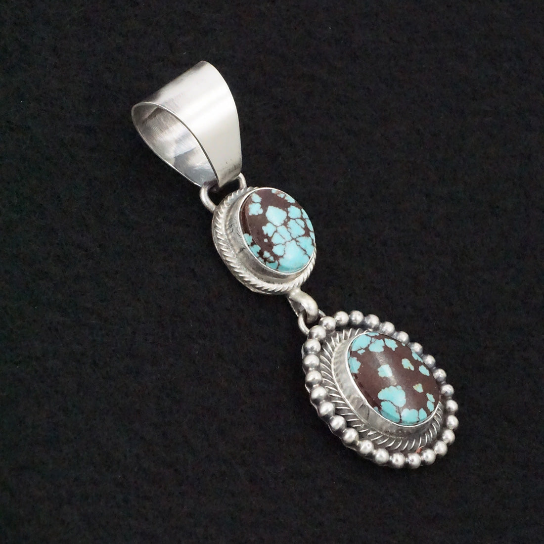 Darrin Livingston Turquoise & Sterling Silver Pendant