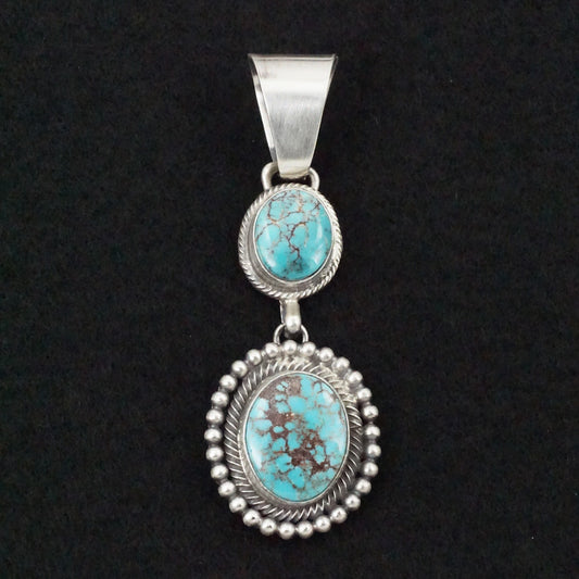 Darrin Livingston Turquoise & Sterling Silver Pendant