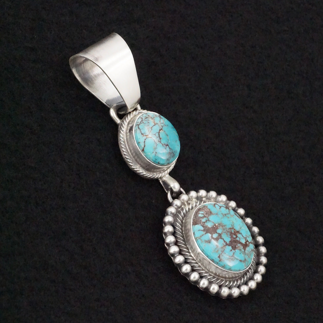 Darrin Livingston Turquoise & Sterling Silver Pendant