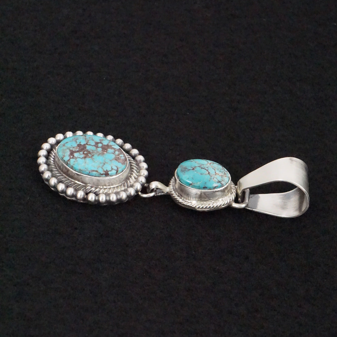 Darrin Livingston Turquoise & Sterling Silver Pendant