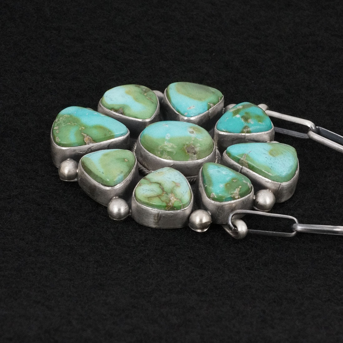 Paul Livingston Turquoise & Sterling Silver Necklace