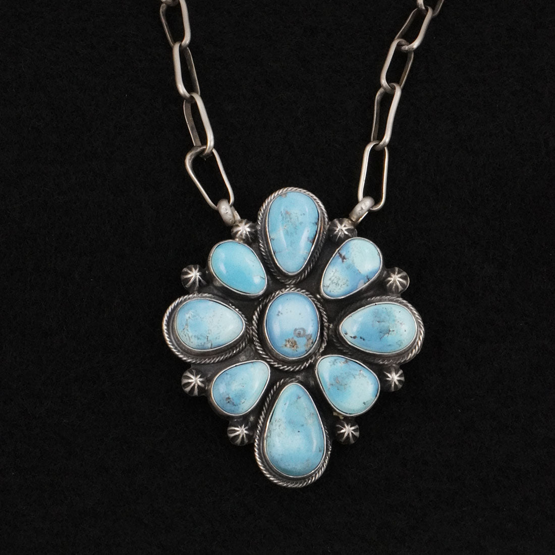 Randy Billy Turquoise & Sterling Silver Necklace