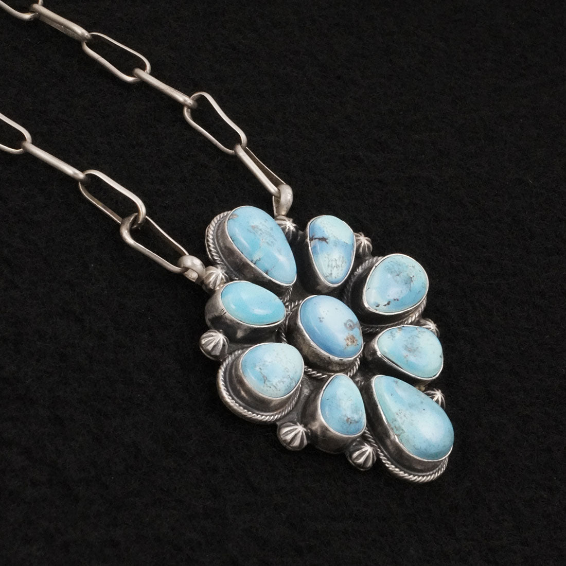 Randy Billy Turquoise & Sterling Silver Necklace
